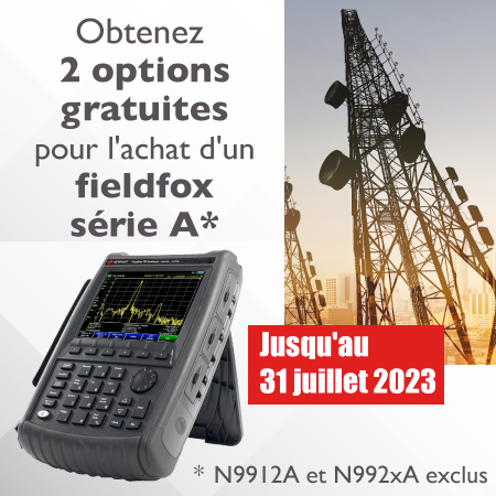 Promo Keysight Fieldfox Série A